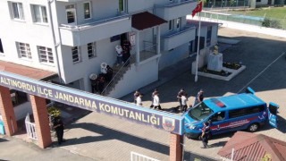 Orduda fındık ve telefon kablosu hırsızları yakalandı