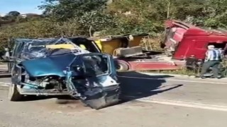 Orduda trafik kazası: 1 ölü, 1 yaralı