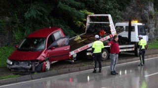 Orduda trafik kazası: 2 yaralı