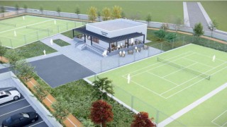 Ortacaya 4 adet tenis kortu