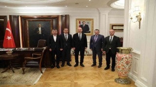 Ortahisar Belediye Başkanı Gençten Bakan Soyluya ziyaret