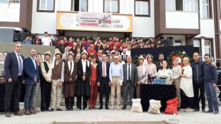 Osmancıkta yılın ahileri seçildi, ustalara şed kuşatıldı