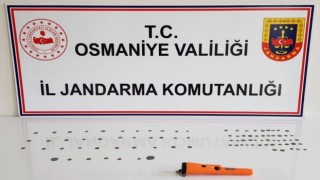 Osmaniyede 88 adet sikke ele geçirildi