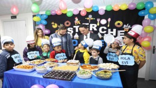 Özel gereksinimli çocuklar masterchef etkinliği ile hünerlerini sergiledi