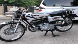 Park halindeki motosiklet çalındı