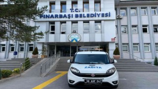 Pınarbaşı Belediyesine Zabıta Aracı Desteği