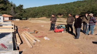 Pınarlı Tabiat Parkı inşaatı çalışmalarında sona yaklaşıldı