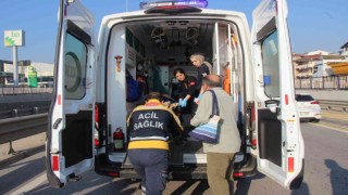 Polis ekip otosu zincirleme kazaya karıştı: 3 yaralı