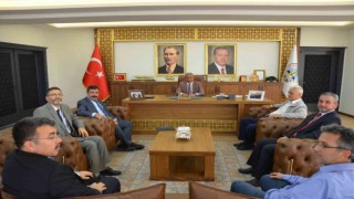 Rektör Köse, Başkan Kaplanı ziyaret etti