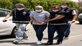 Rezidansta kocasını öldüren kadın tahliye edildi