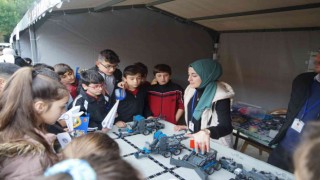 Robotik kodlama ile hem robot yaptı hem de el becerilerini geliştirdiler