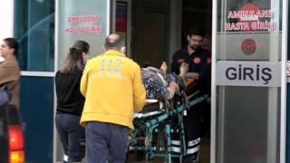 Römorktan düşen kadın yaralandı