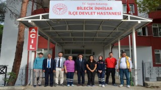 Sağlık Müdürü hastanede incelemede bulundu