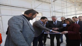 Şahin, yeni millet bahçesi çalışmalarını inceledi