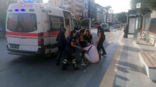 Şampuan ve deodorant içti kaldırımda kendinden geçti
