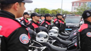 Samsun polisine 5 yeni motosiklet takviyesi