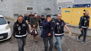 Samsunda FETÖden gözaltına alınan 6 kişi adliyeye sevk edildi