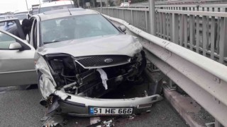 Samsunda trafik kazası: 2 yaralı