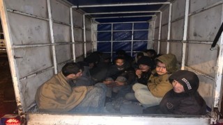 Şanlıurfada 45 kaçak göçmen yakalandı