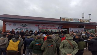 Sazan yakalama yarışması düzenlendi