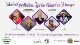 Şehirleri güzelleştiren kadınlar Atakumda