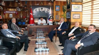 Sendikalardan GMİSe taziye ziyareti