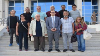 Silifke Cumhuriyet Başsavcısı Eskiler basın mensuplarıyla bir araya geldi