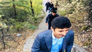 Simav Diyanet Gençlik Merkezinden doğa yürüyüşü