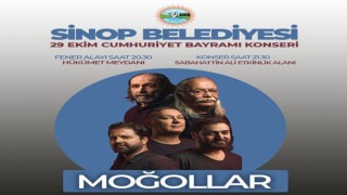 Sinop Belediyesinden Cumhuriyet Bayramında konser