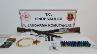 Sinopta 4 ilçede torbacı operasyonu: 8 kişiye gözaltı