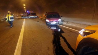 Sinopta tünelde kaza: 5 yaralı