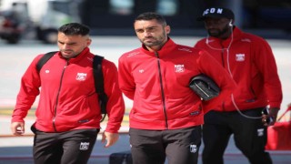 Sivasspor kafilesi İstanbulda