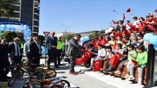 Sökede çocuklara trafik eğitim alanı kazandırıldı