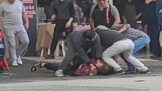 Sopalı, baltalı ve silahlı alacak verecek kavgası kamerada