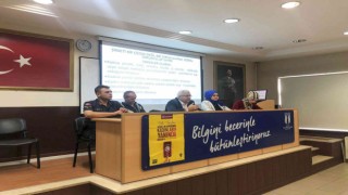 SUBÜ Geyve MYOda kadına şiddetle mücadele eğitimi