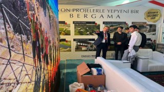 Tam Bana Göre Gençlik Festivalinde Bergama standına yoğun ilgi