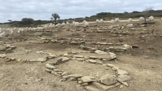 Tarihi Yarımadada Çanakkale Savaşlarından kalma Projektör Tepe Şehitliği bulundu