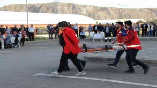 Tatbikat gerçeğini aratmadı