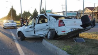 Tavşanlıda trafik kazası: 1 yaralı