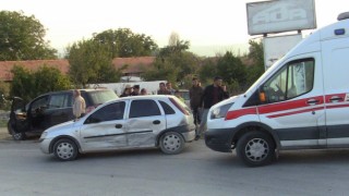 Tavşanlıda trafik kazası: 1 yaralı