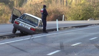 Tavşanlıda trafik kazası: 1 yaralı