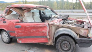 Tavşanlıda trafik kazası: 3 yaralı