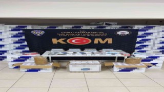 Tekirdağda milyonlarca makaron ele geçirildi