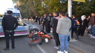 Tekirdağda trafik kazası: Astsubay yaralandı