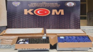 Tekirdağda tütün ve makaron operasyonu
