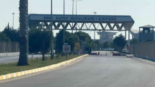 THY uçağının lastiği patlamıştı... Hatay Havalimanı uçuş trafiğine kapatıldı