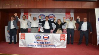 TOÇ Bir-Sen Manisa Şube Başkanı Bayil, güven tazeledi