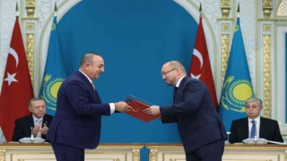 Tokayevden Cumhurbaşkanı Erdoğana “Dostluk Madalyası