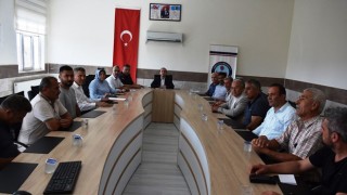 Toprakkale İlçesi’nde Muhtarlar toplantısı yapıldı