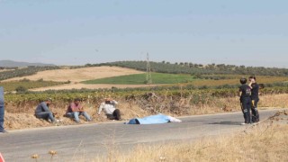 Turgutluda trafik kazası: 1 ölü, 1 ağır yaralı